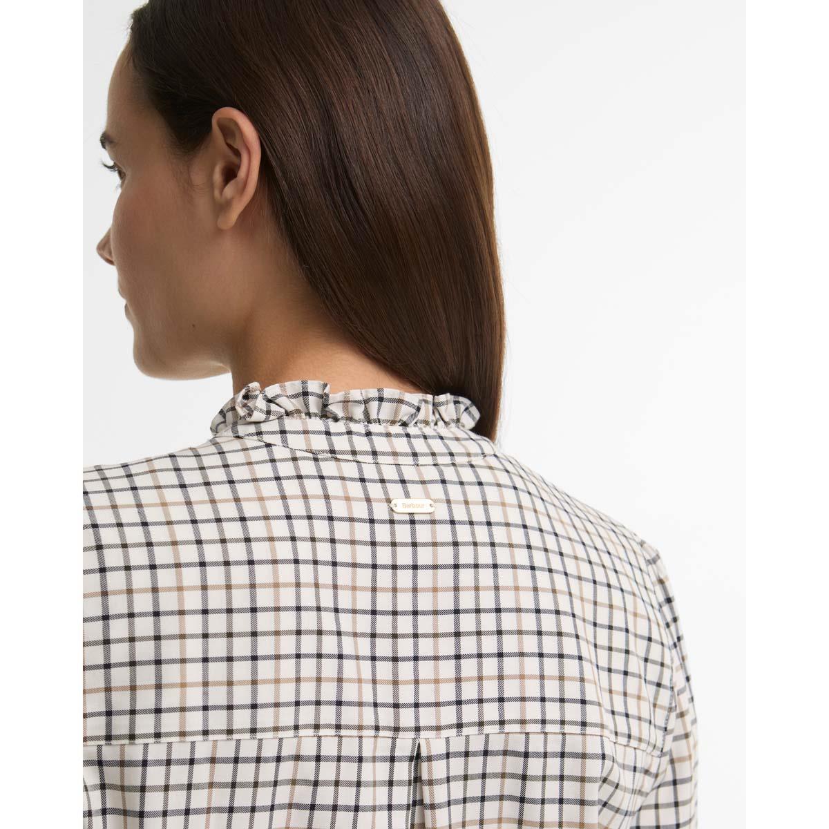 Multi Barbour Womens Fareham Shirt Back Collar