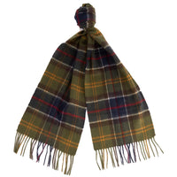 Classic Tartan Barbour Merino Cashmere Tartan Scarf