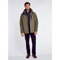 Kelp Dubarry Mens Crossbarry Waterproof Jacket On Model