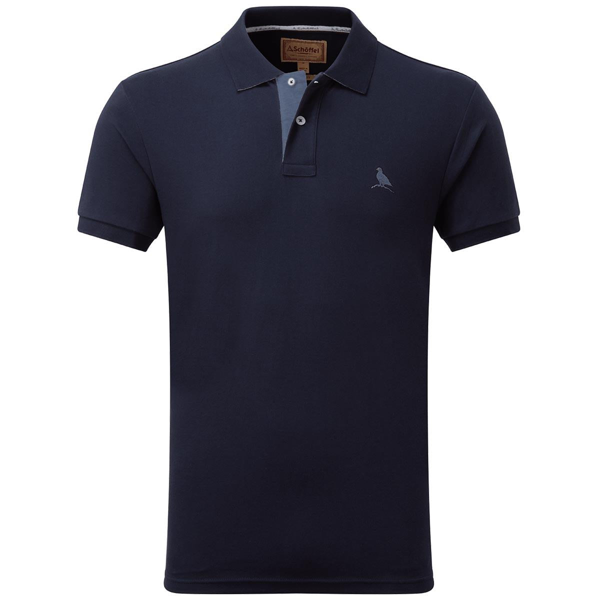 Schoffel Mens St Ives Jersey Polo Shirt