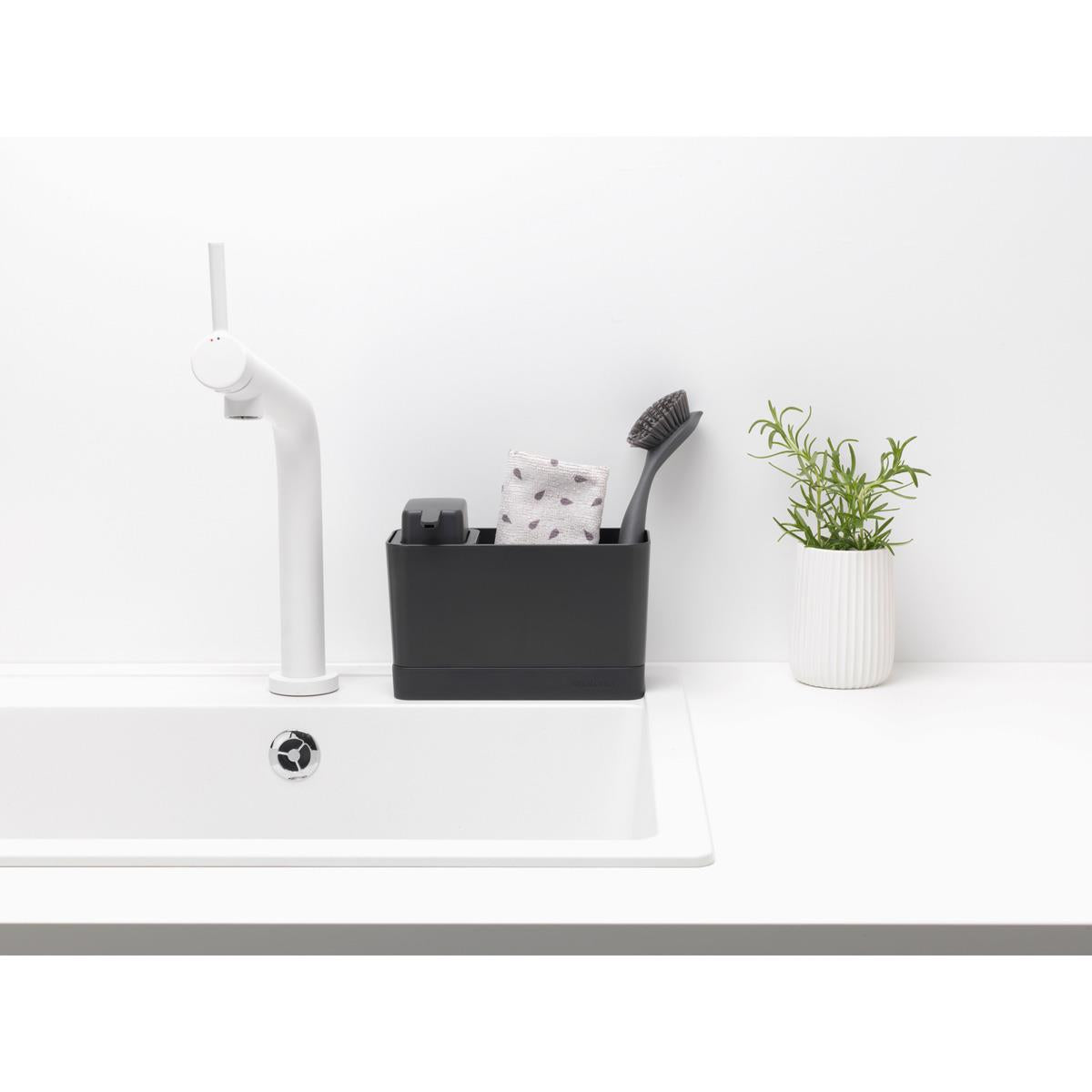 Brabantia SinkSide Sink Organiser and Soap Dispenser Set
