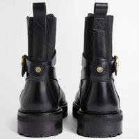 Black Barbour Womens Alexandra Boot BACK2