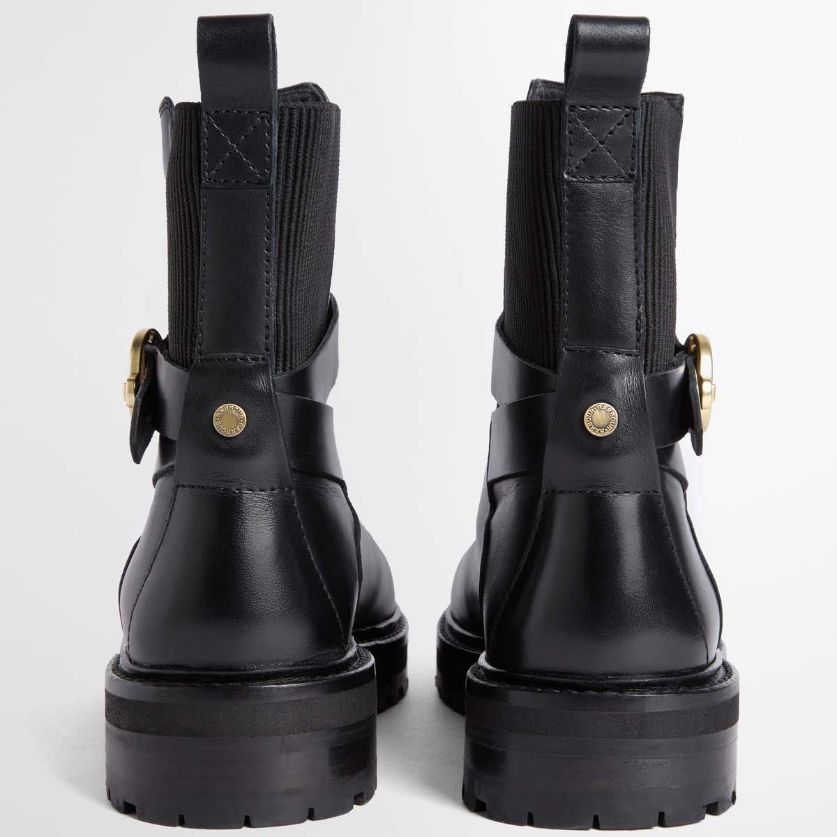 Black Barbour Womens Alexandra Boot BACK2