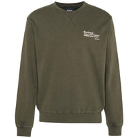 Barbour Mens Bulford Relaxed Fit Crew Sweatshirt
