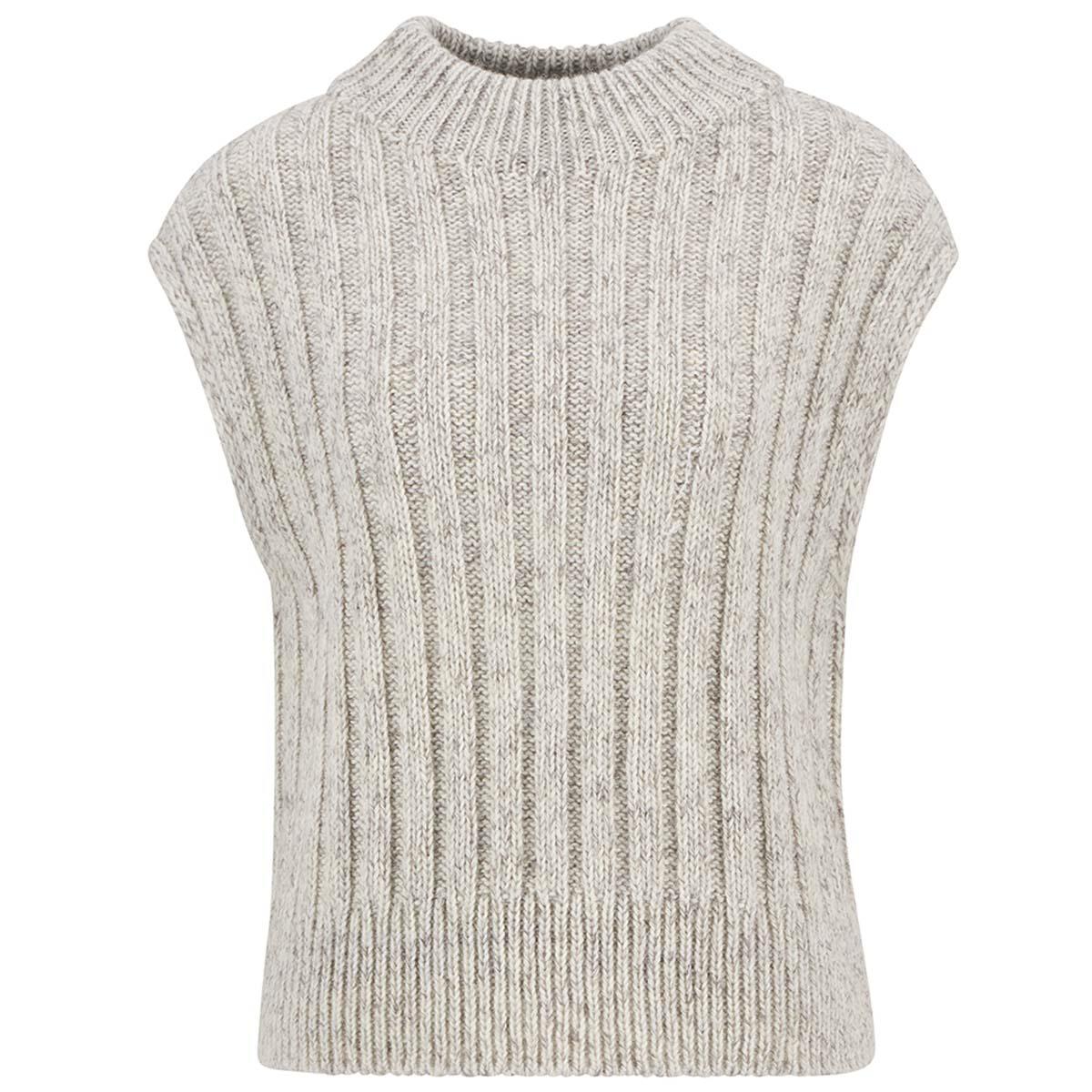 Oat Barbour Womens Anastasia Knitted Vest