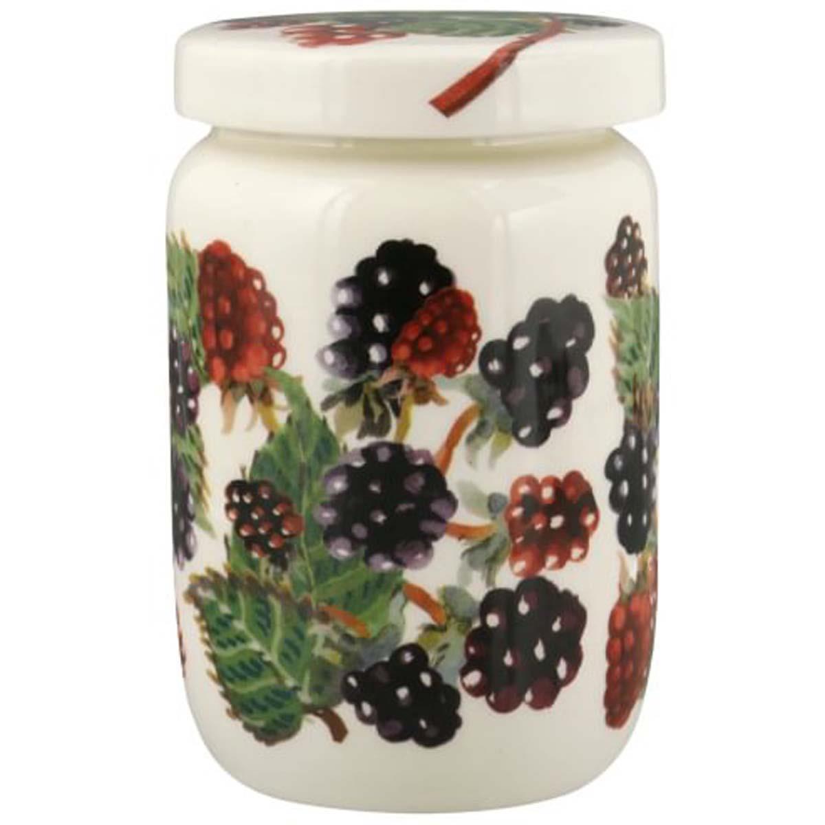 Emma Bridgewater Blackberry Medium Jam Jar Back
