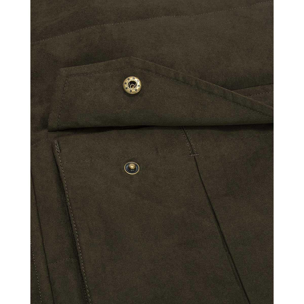 Loden Hoggs Of Fife Mens Glenesk Quilted Jacket Pocket