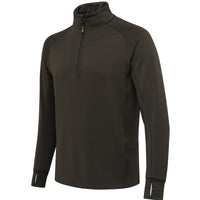 Green Moss Beretta Mens Stretch Tech Half Zip Fleece