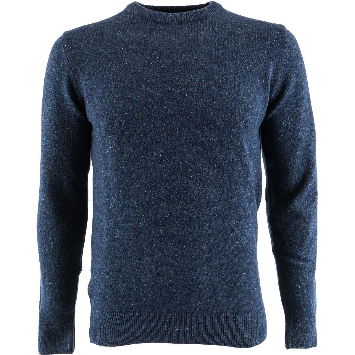 Deep BLue Barbour Mens Tisbury Crew