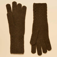 Joules Womens Cable Knit Gloves