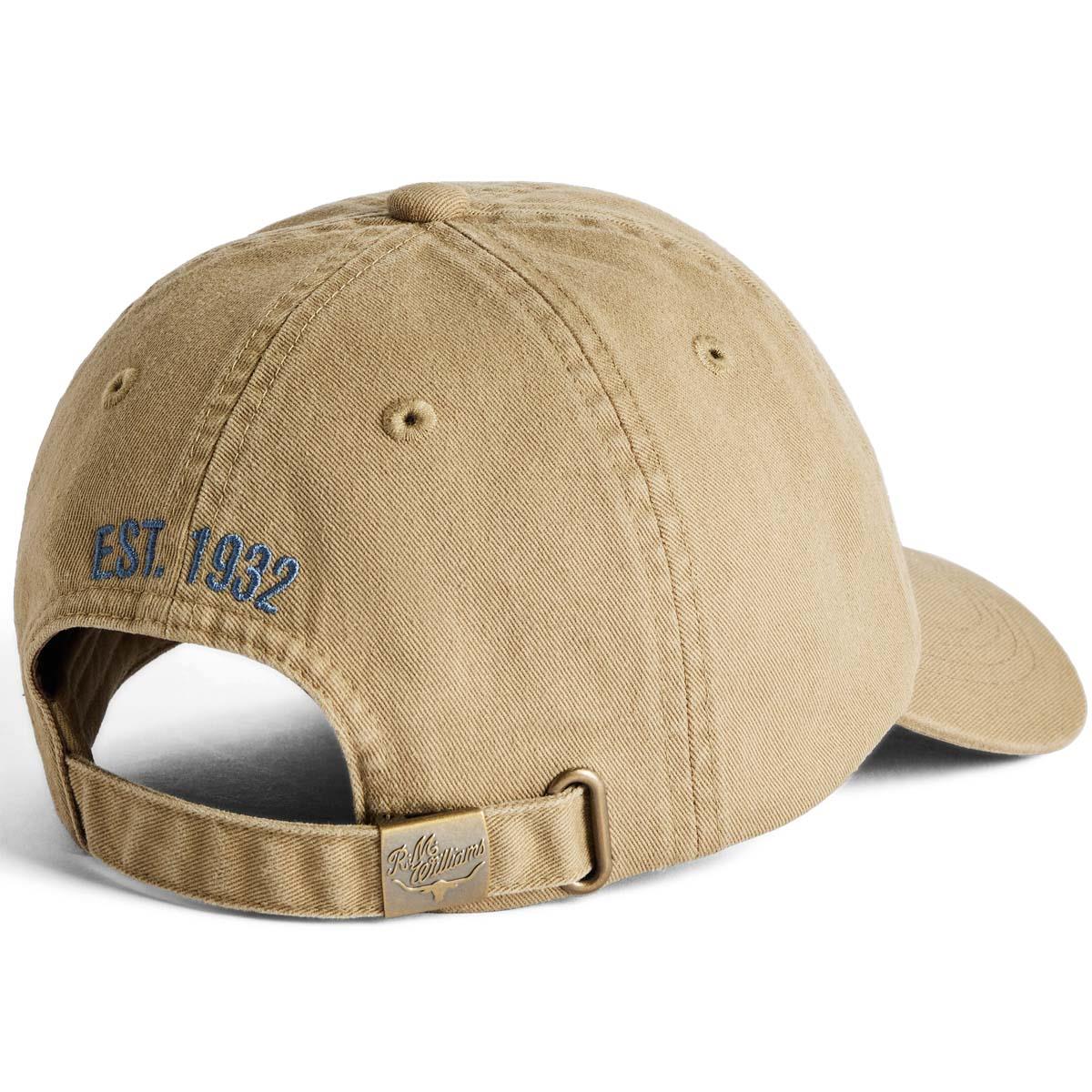 R.M. Williams Mens Script Longhorn Cap