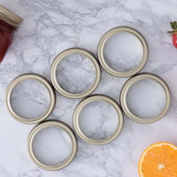 Kilner Set of 6 Preserve Jar Screw Bands LS