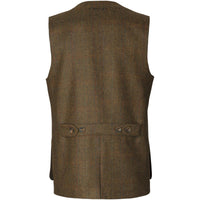 Terragon Brown Harkila Mens Kenmore Shooting Waistcoat Back