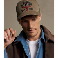 R.M. Williams Mens RMW Longhorn Trucker Cap