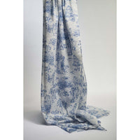 White Barbour Womens Wisteria Scarf shoot