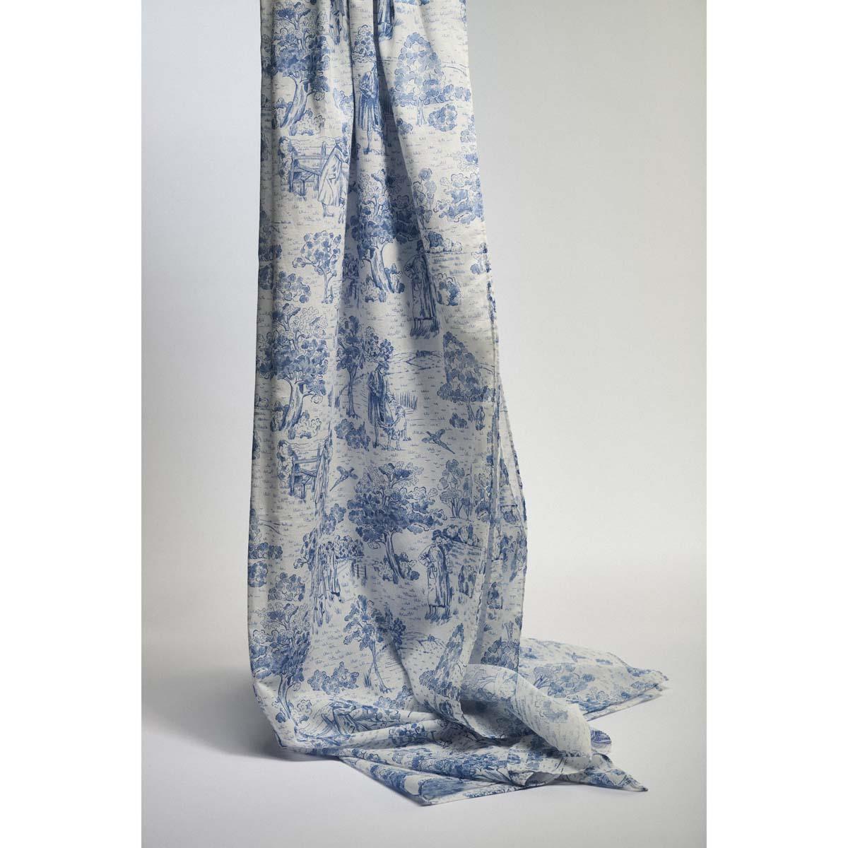 White Barbour Womens Wisteria Scarf shoot