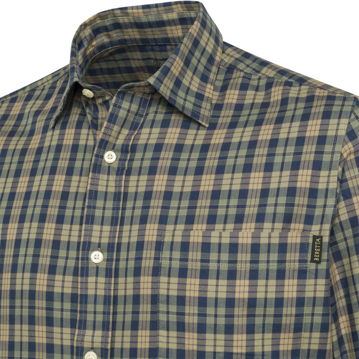 Blue Beretta Mens Bryggen Shirt Chest