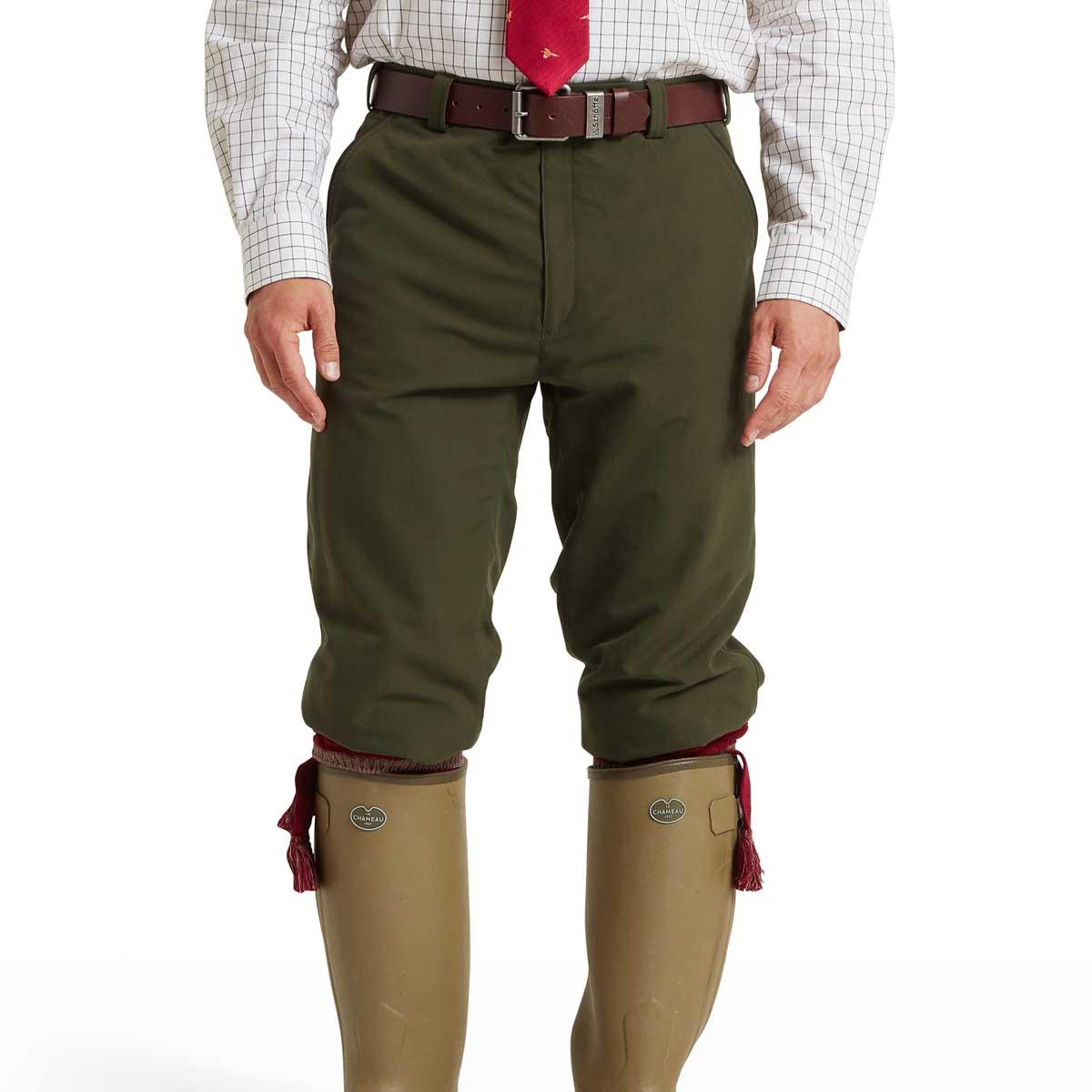 Hunter Green Schoffel Mens Ptarmigan Plus Twos Front