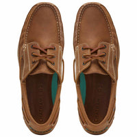 Walnut Chatham Mens Rockwell II G2 Deck Shoes Top View