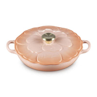 Le Creuset 26cm Cast Iron Petal Shallow Casserole