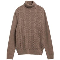 Barbour Mens Staplecross Rollneck Sweater