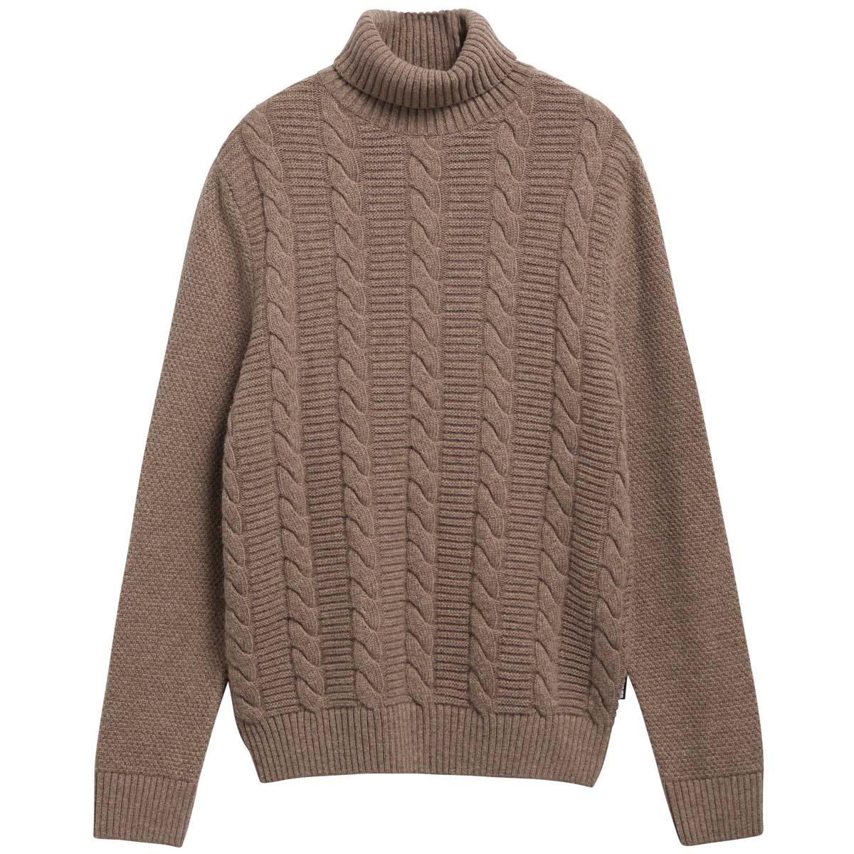 Barbour Mens Staplecross Rollneck Sweater