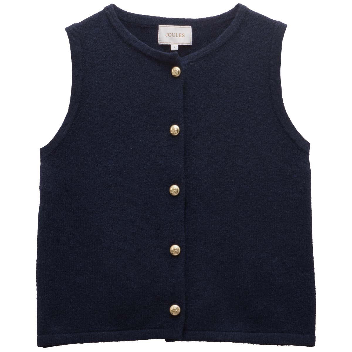 Joules Womens Holly Button Tank Top