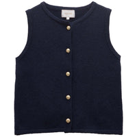 Joules Womens Holly Button Tank Top