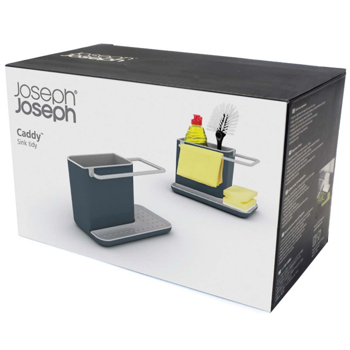 Grey/Dark Grey Joseph Joseph Sink Caddy packaging