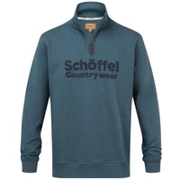 Deep Ocean Blue Schoffel Mens Bude Sweatshirt