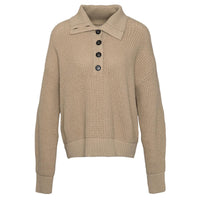 Oatmeal Multi Check Barbour Woodside Shirt Model