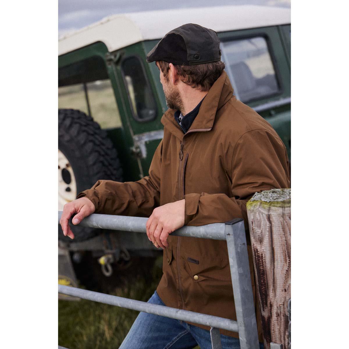 Barbour Mens Ashby Flat Cap