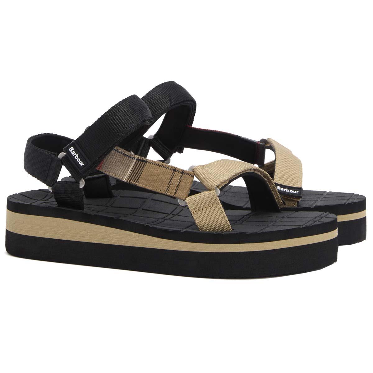 Olive/Navy/Classic Tartan Mila Sandal