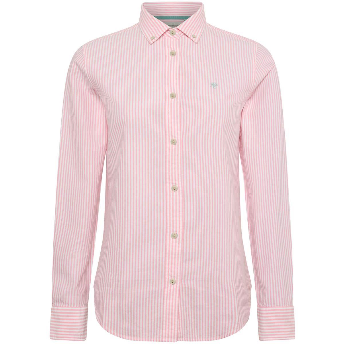 City Pink Stripe Holland Cooper Womens Oxford Shirt