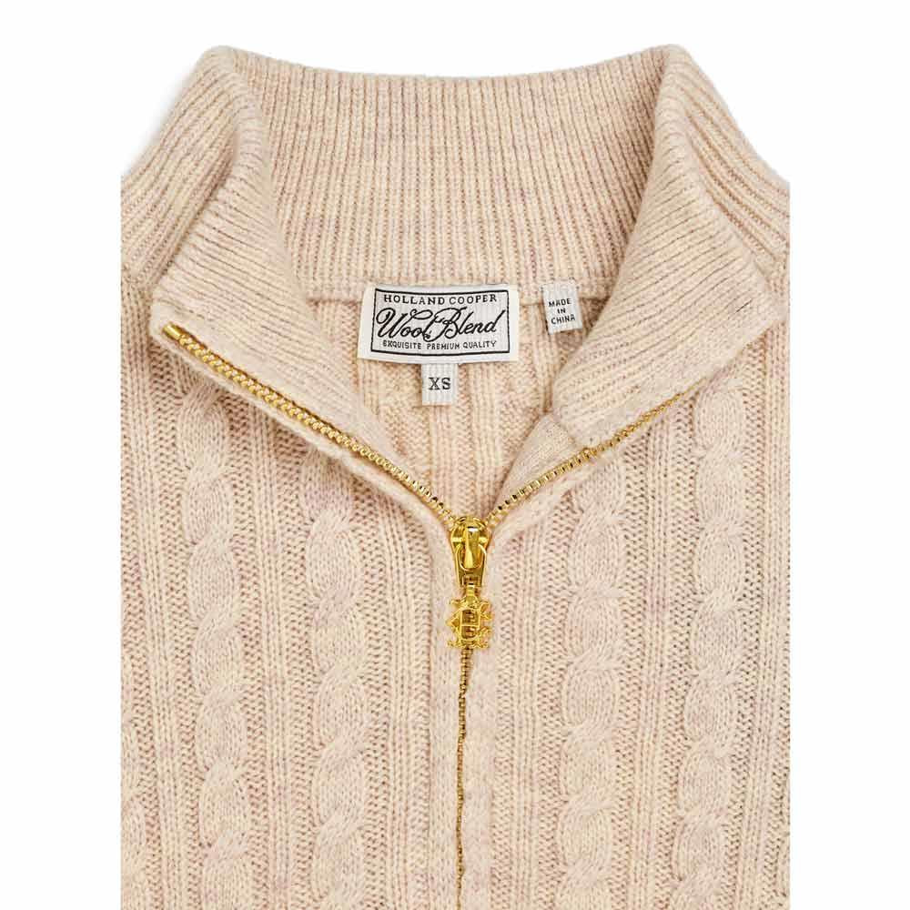 Holland Cooper Womens Tacoma Zip Through Cardigan