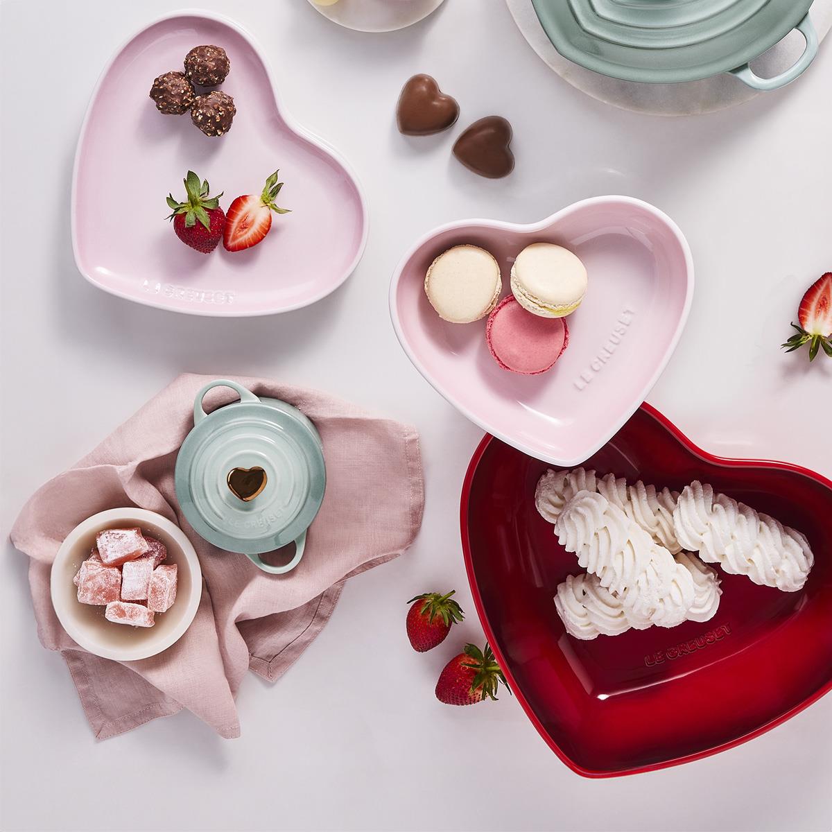 Le Creuset Stoneware Petite Heart Casserole
