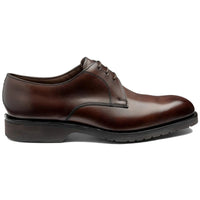 Dark Brown Calf Loake Mens Orson Shoes Side