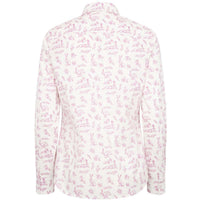 Pink Hoggs Of Fife Womens Hare Print Shirt  BACK