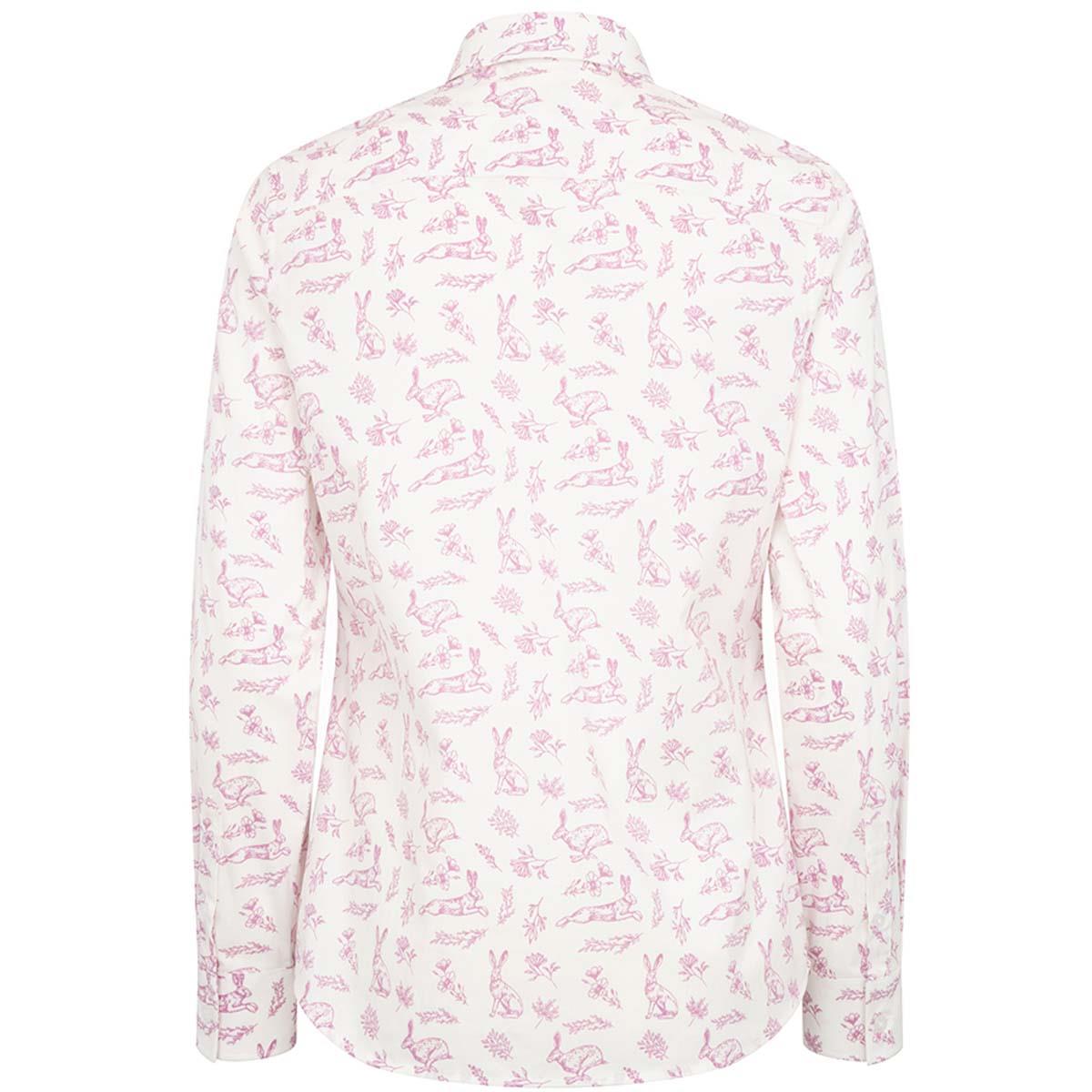 Pink Hoggs Of Fife Womens Hare Print Shirt  BACK