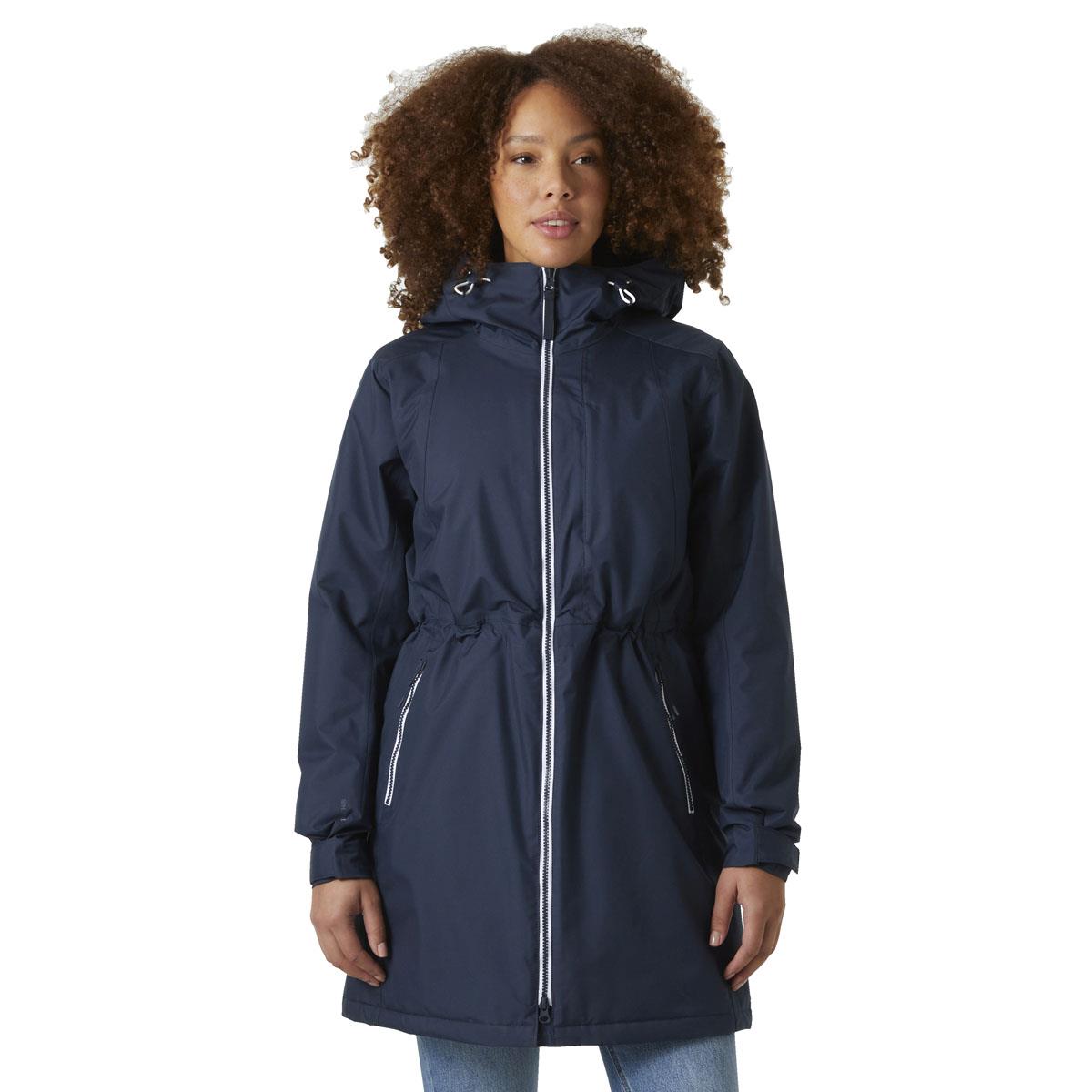 Navy Helly Hansen Womens Westport Insulated Coat front