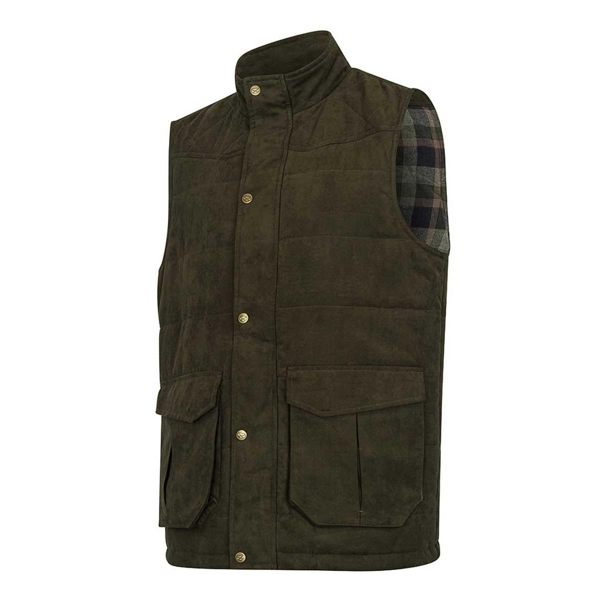 Loden Hoggs Of Fife Mens Glenbervie Quilted Gilet
