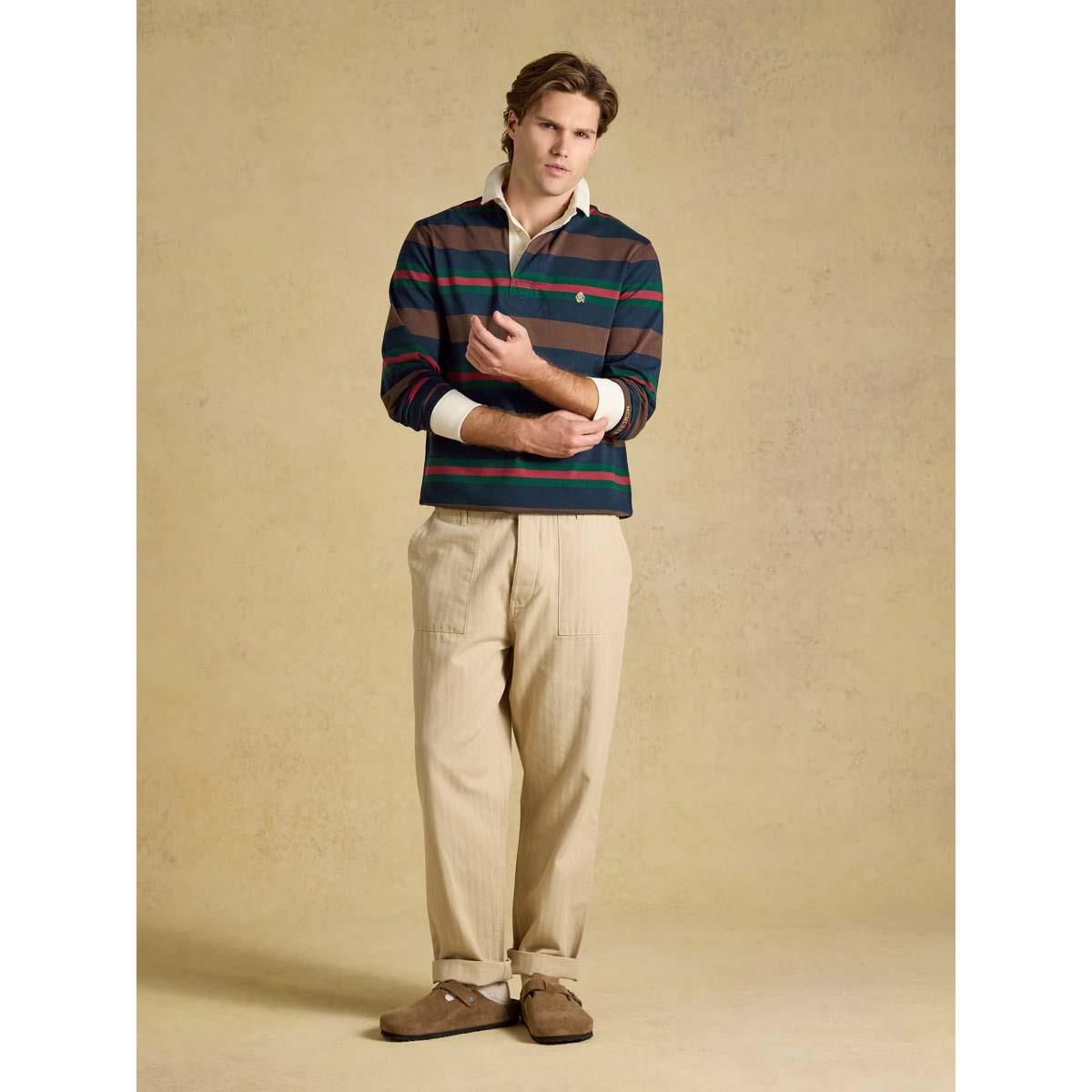 Joules Mens Rugby Club L/S Rugby Shirt