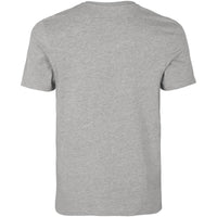 Dark Grey Melange Seeland Mens Falcon T-Shirt Back