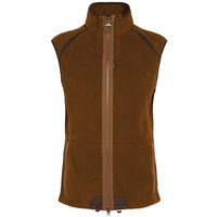 Barbour Mens Langdale Fleece Gilet Rust Brown