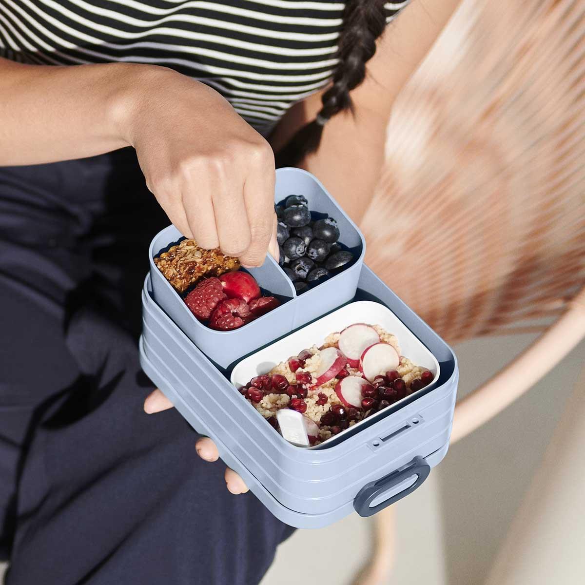 Nordic Blue Mepal Bento Midi Lunch Box Lifestyle