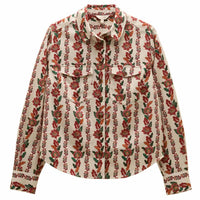 Joules Womens Evelyn Floral Boxy Shirt