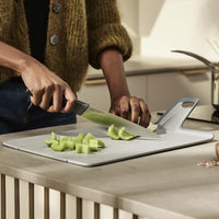 Regular Joseph Joseph Chop2Pot Plus Folding Chopping Board Pale Blue chop