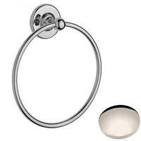 Polished Nickel Samuel Heath Antique Towel Ring N4398