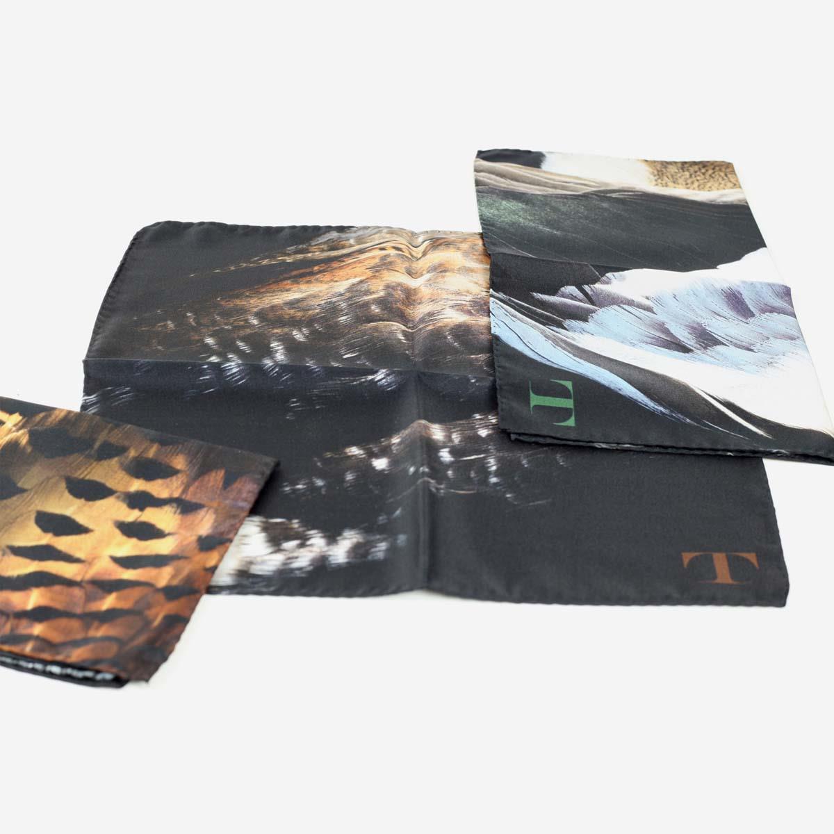 Teales Silk Pocket Squares Set Of 3
