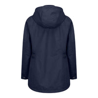 Navy Hoggs Of Fife Womens Fara Waterproof Jacket Back